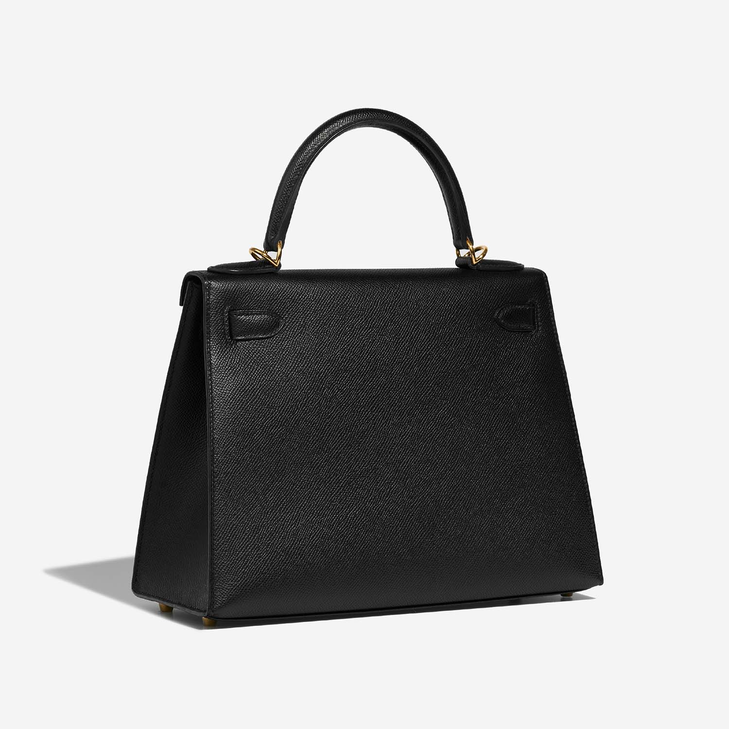 Hermès Kelly 28 Black 7SB S | Sell your designer bag on Saclab.com