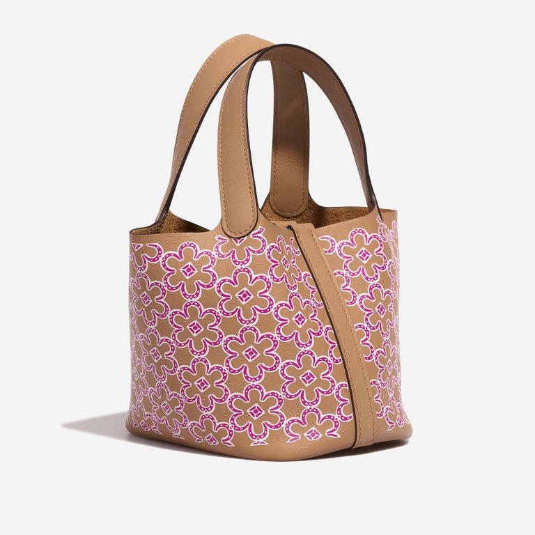 Hermès Picotin Micro Chai-Rose-White 7SB S | Sell your designer bag on Saclab.com