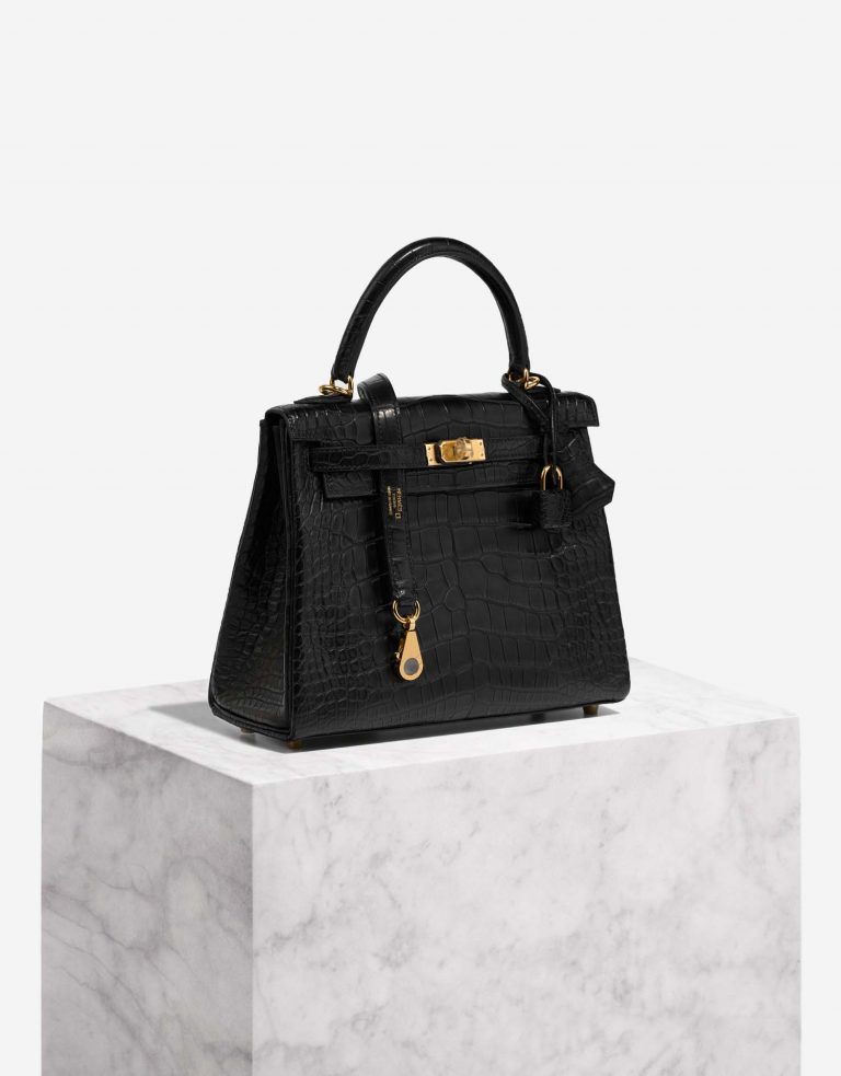 Hermès Kelly 25 Black 0F | Sell your designer bag on Saclab.com