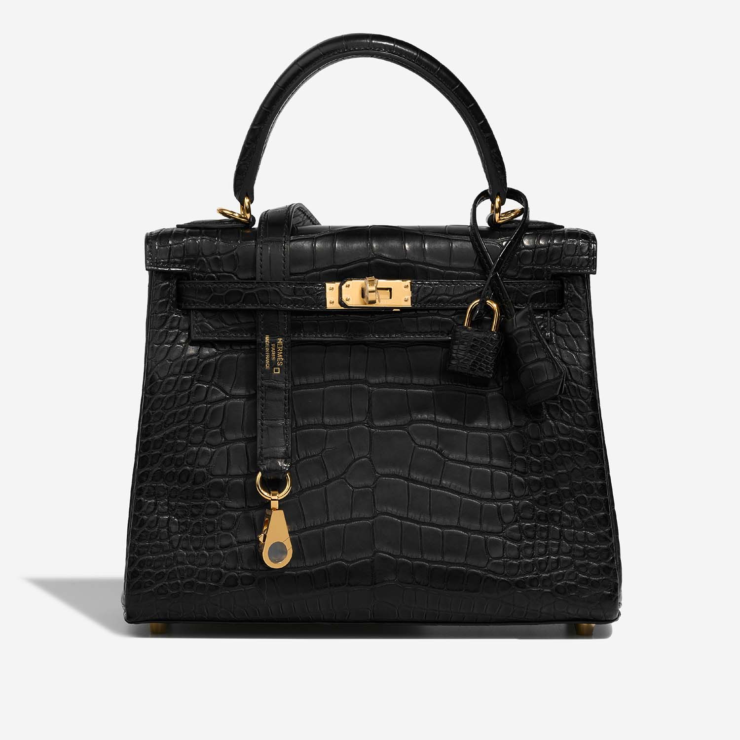 Hermès Kelly 25 Black 2F S | Sell your designer bag on Saclab.com