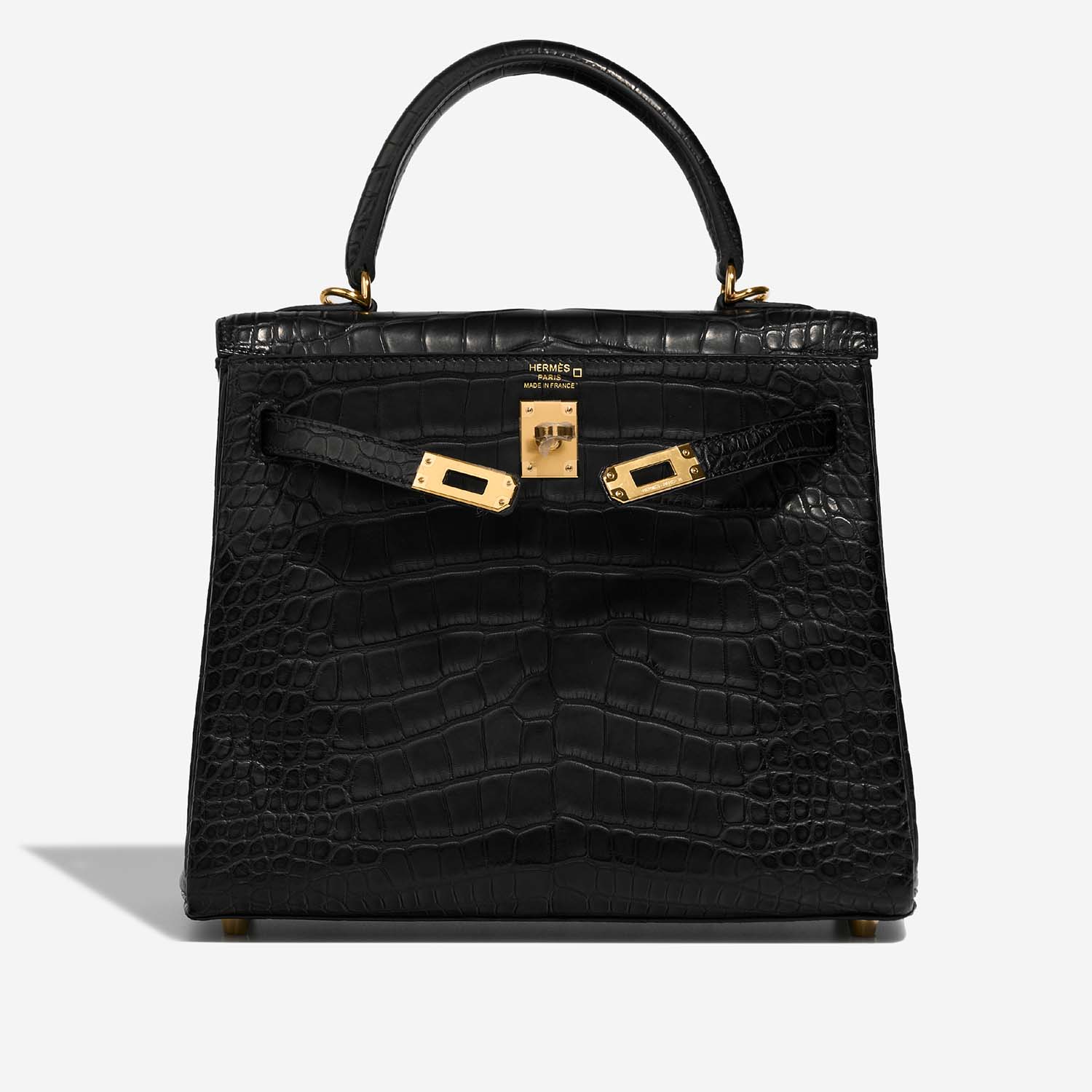 Hermès Kelly 25 Black 3FO S | Sell your designer bag on Saclab.com