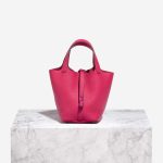 Hermès Picotin 18 RoseMexico Front  | Sell your designer bag on Saclab.com