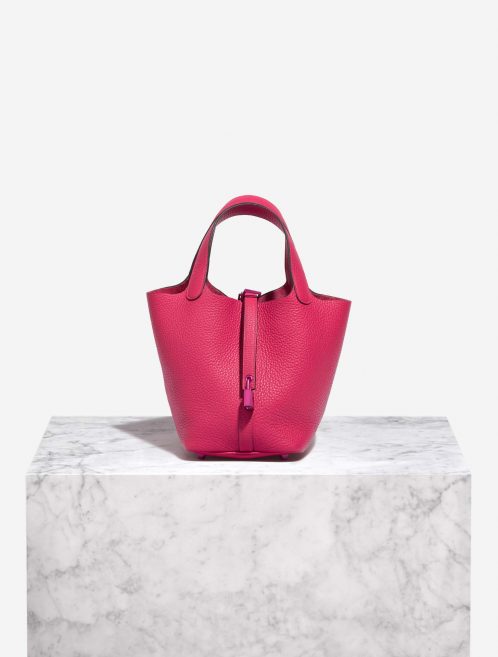 Hermès Picotin 18 RoseMexico Front | Vendez votre sac de créateur sur Saclab.com
