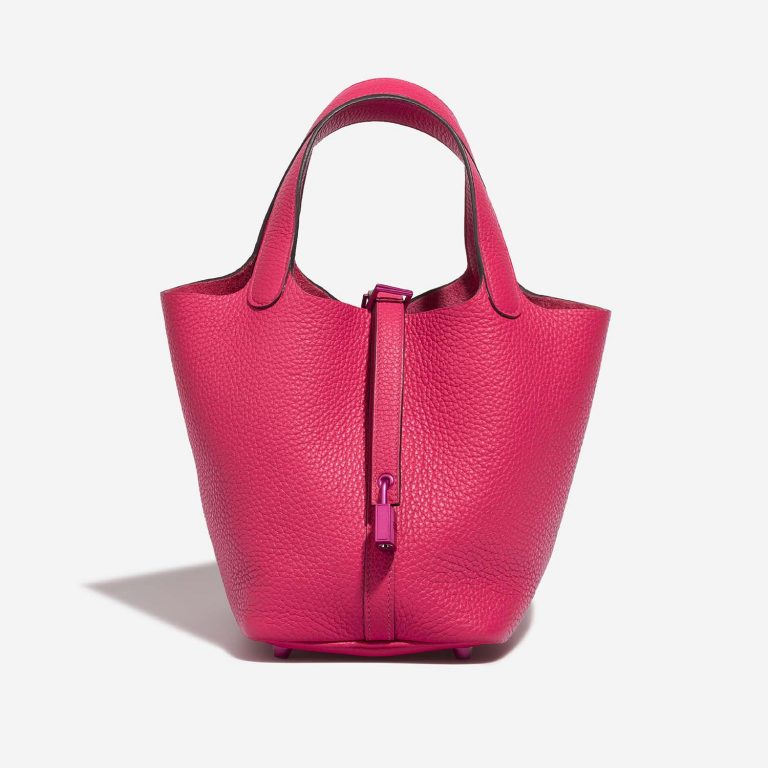 Hermès Picotin 18 RoseMexico Front | Vendez votre sac de créateur sur Saclab.com