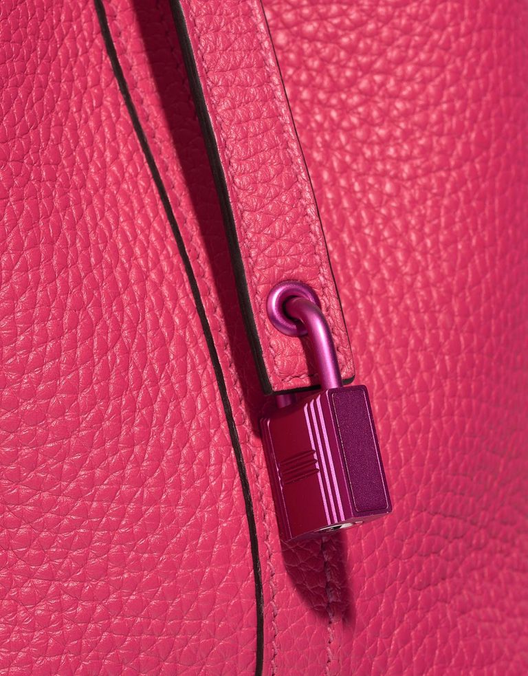 Hermès Picotin 18 RoseMexico Système de fermeture | Vendez votre sac de créateur sur Saclab.com