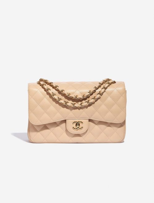 Chanel Timeless Jumbo Beige Front | Verkaufen Sie Ihre Designer-Tasche auf Saclab.com