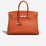 Hermès Birkin 35 OrangeH Front | Vendez votre sac de créateur sur Saclab.com