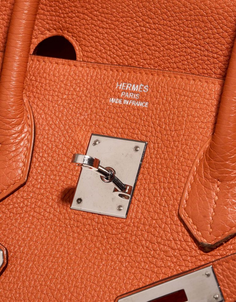 Hermès Birkin 35 OrangeH Logo  | Sell your designer bag on Saclab.com