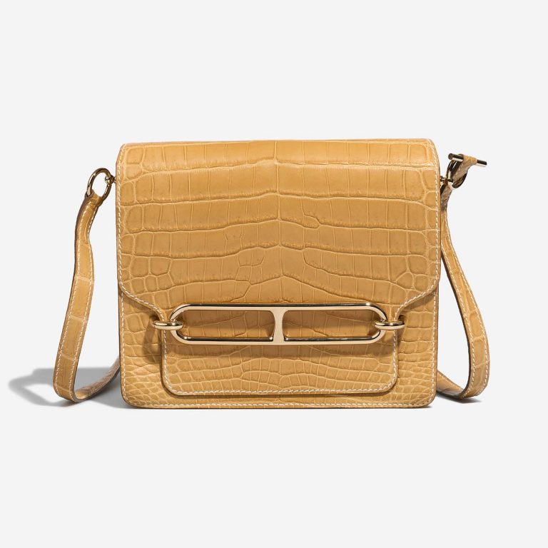 Hermès Roulis 23 Naturel Front  | Sell your designer bag on Saclab.com