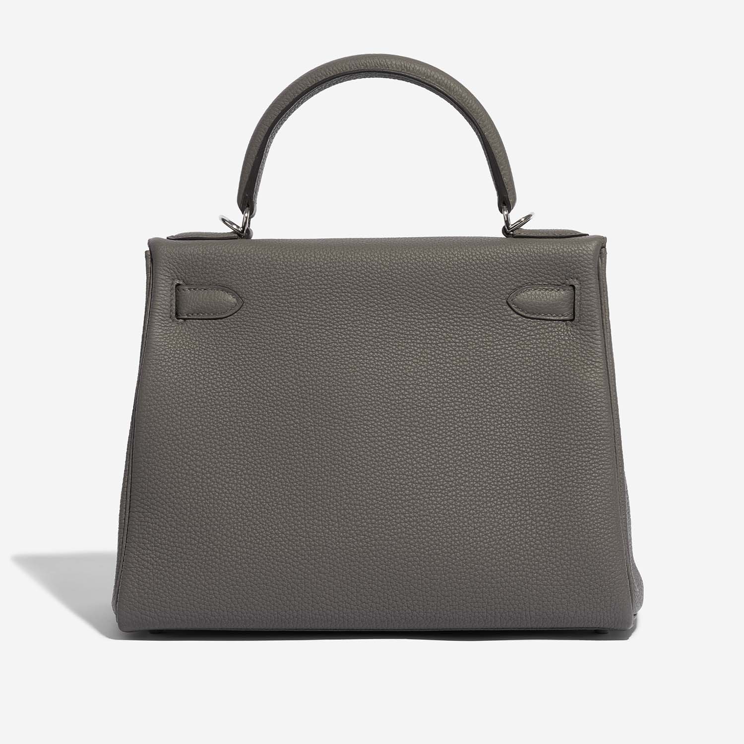 Hermès Kelly 28 GrisEtain Back | Verkaufen Sie Ihre Designertasche auf Saclab.com