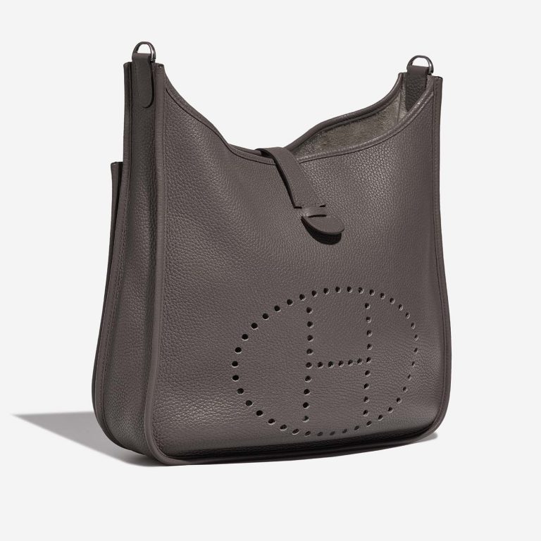 Hermès Evelyne 33 GrisEtain Side Front | Vendez votre sac de créateur sur Saclab.com