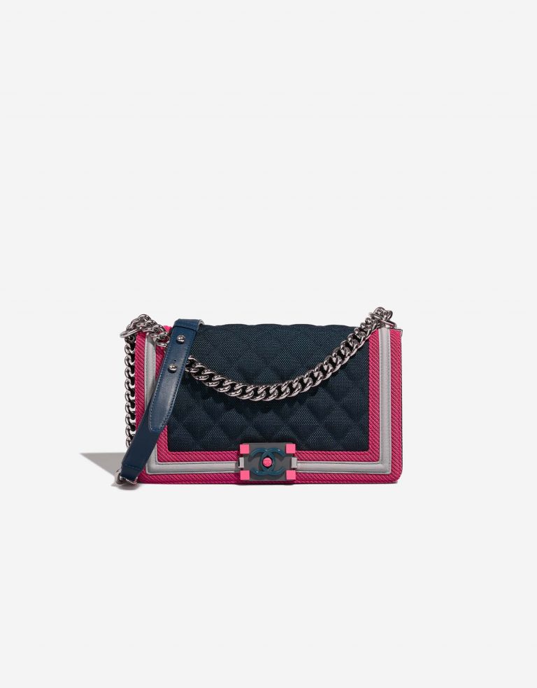 Chanel Boy OldMedium Multicolor Front  | Sell your designer bag on Saclab.com