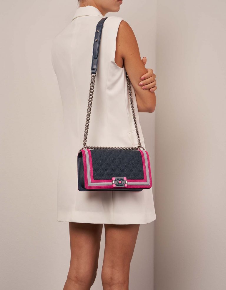 Chanel Boy OldMedium Multicolor Front  | Sell your designer bag on Saclab.com