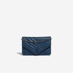 Chanel WalletOnChain Blue Front  | Sell your designer bag on Saclab.com