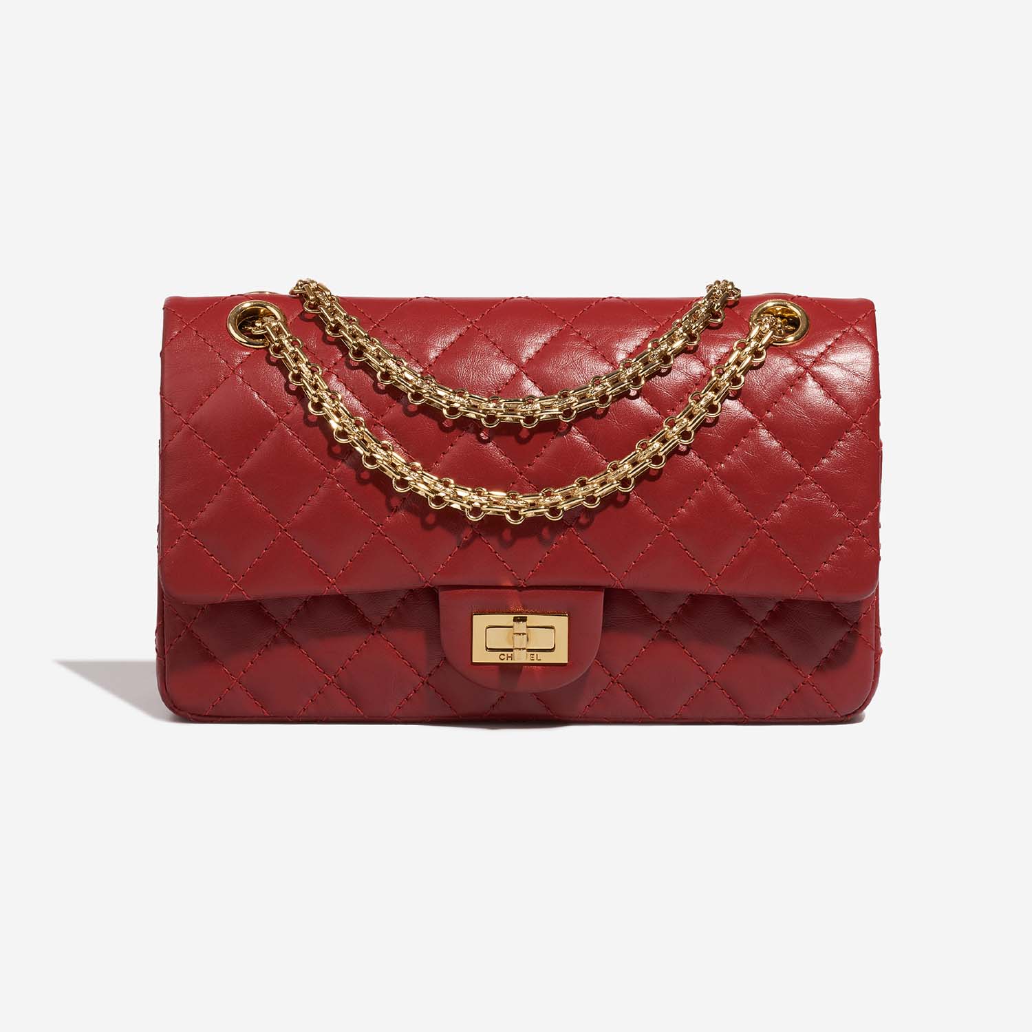 Chanel 255Reissue 225 Red Front  | Sell your designer bag on Saclab.com