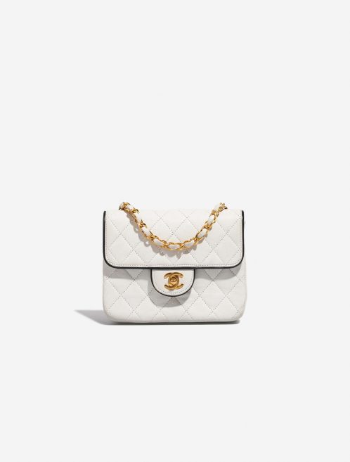 Chanel Timeless MiniSquare White Front | Verkaufen Sie Ihre Designer-Tasche auf Saclab.com