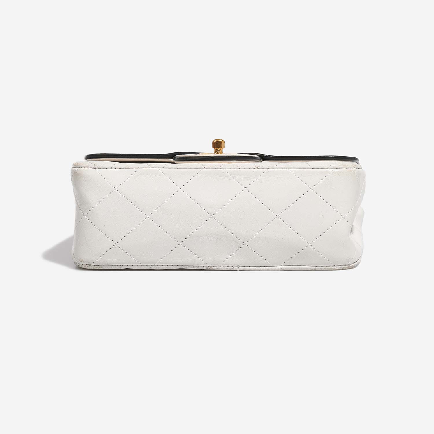 Chanel Timeless MiniSquare White Bottom  | Sell your designer bag on Saclab.com