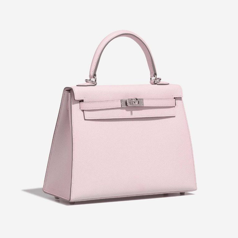 Hermès Kelly 25 MauvePale 6SF S | Sell your designer bag on Saclab.com