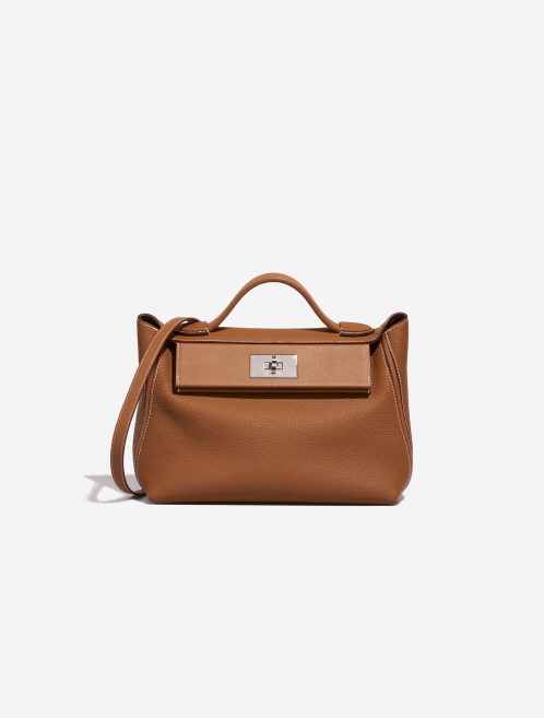 Hermès 244 29 Gold Front  | Sell your designer bag on Saclab.com