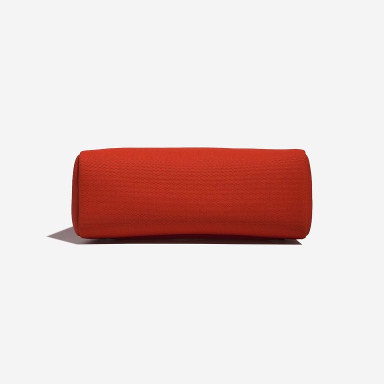 Hermès Herbag 31 OrangeMecano-RougeH Bottom  | Sell your designer bag on Saclab.com