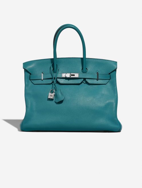 Hermès Birkin 35 BleuPaon Front | Vendez votre sac de créateur sur Saclab.com