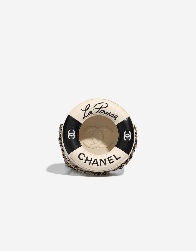 Chanel Cruise19LaPausaLifeSaverRound Black-White 0F | Sell your designer bag on Saclab.com