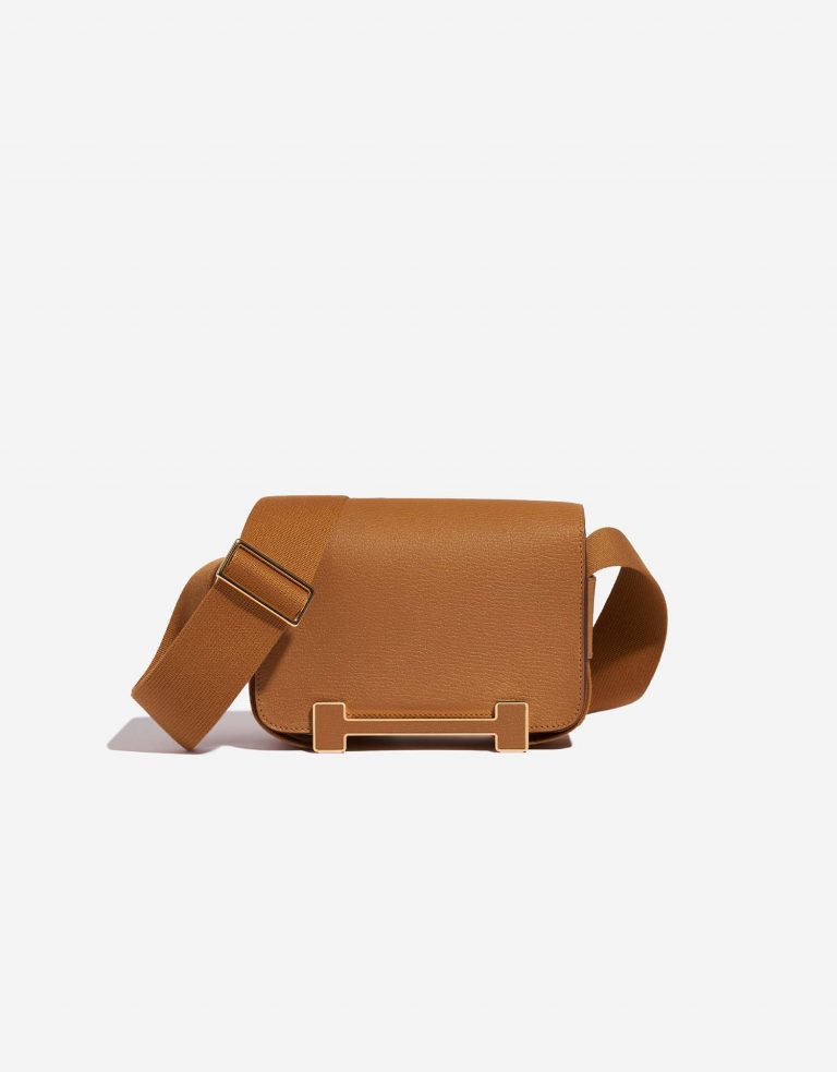 Hermès Geta onesize Caramel Front | Vendez votre sac de créateur sur Saclab.com