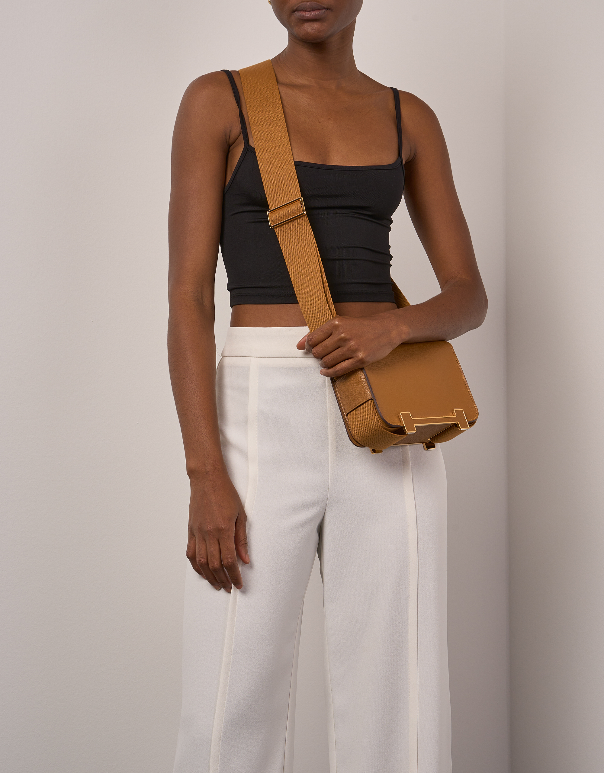 Hermès Geta onesize Caramel Sizes Worn | Sell your designer bag on Saclab.com