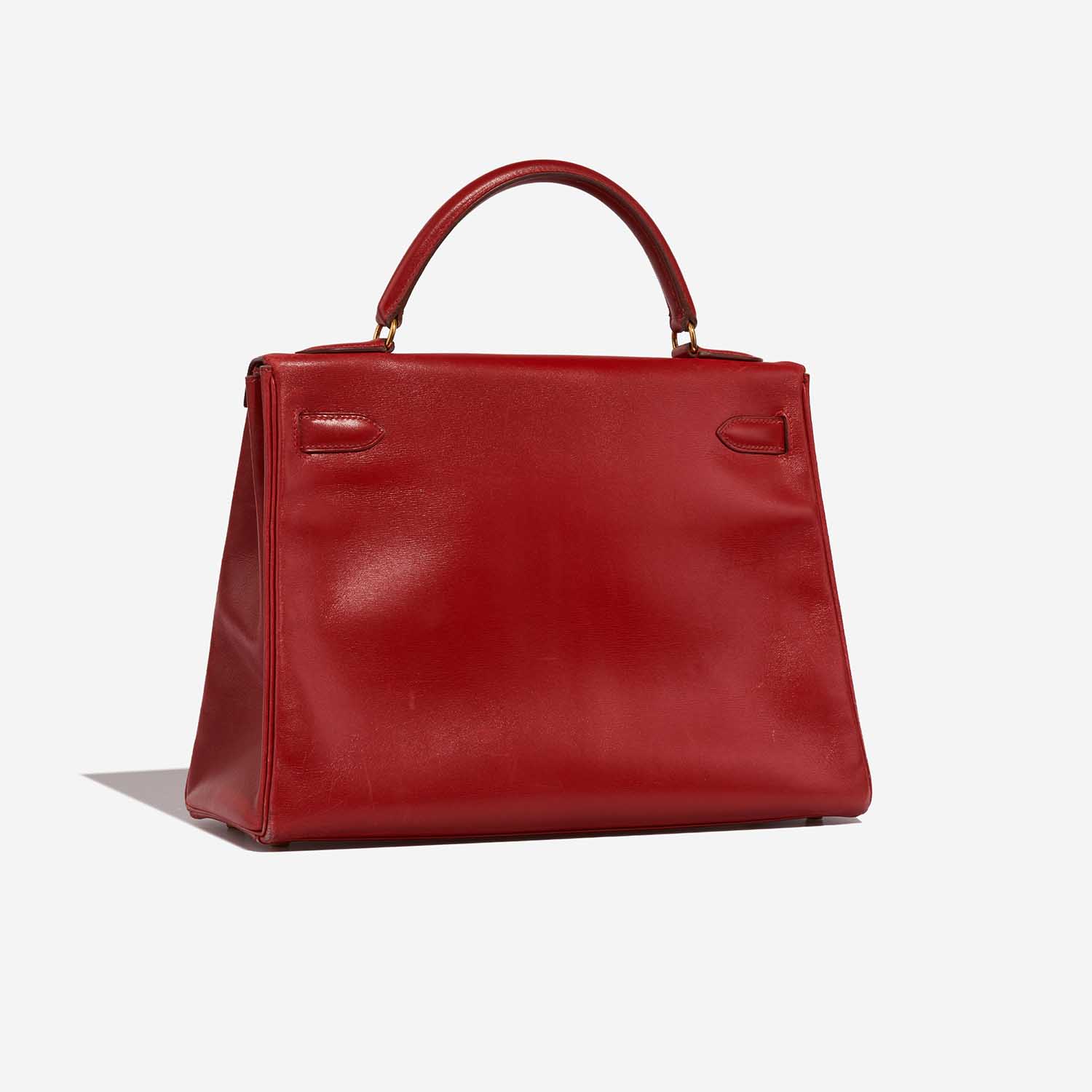 Hermès Kelly 32 RougeCasaque 7SB S | Sell your designer bag on Saclab.com