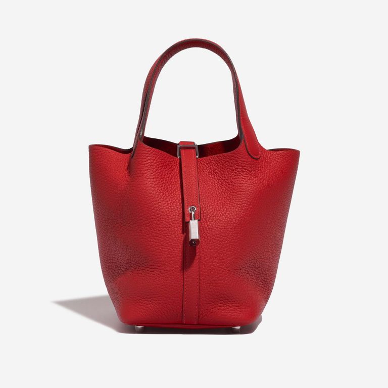 Hermès Picotin 18 RougeCasaque Front | Vendre votre sac de créateur sur Saclab.com