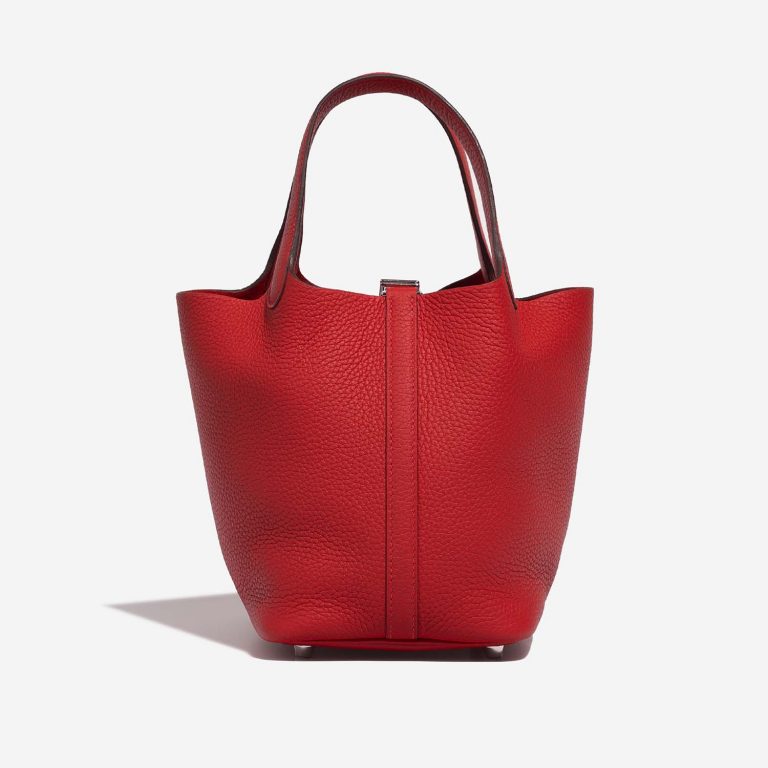 Hermès Picotin 18 RougeCasaque Back | Vendez votre sac de créateur sur Saclab.com