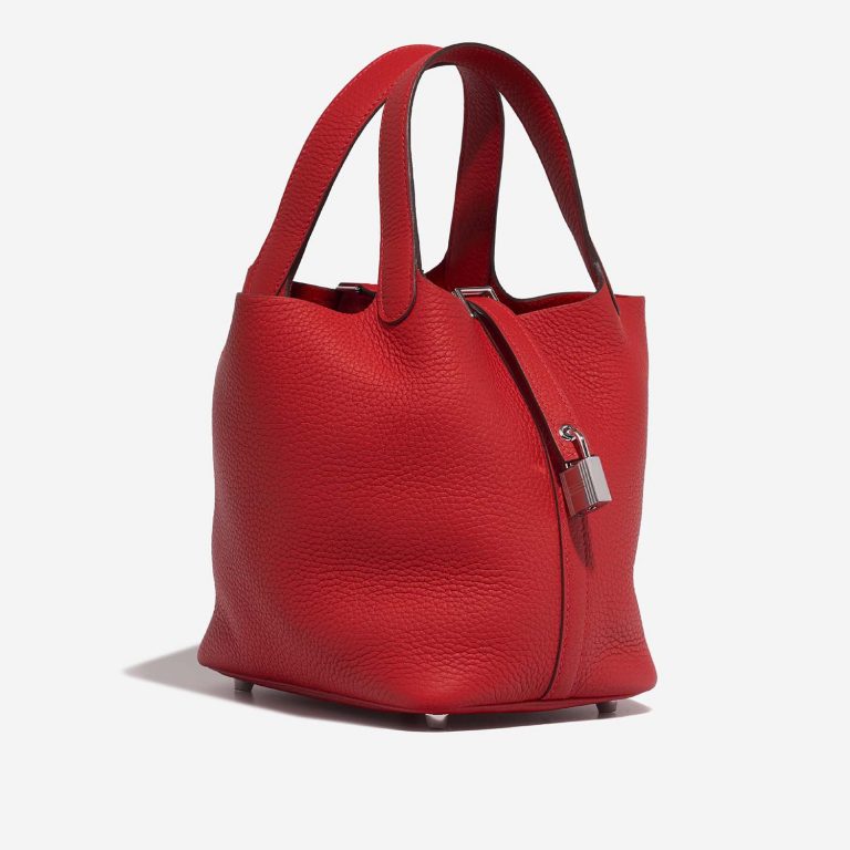 Hermès Picotin 18 RougeCasaque Side Front | Vendez votre sac de créateur sur Saclab.com