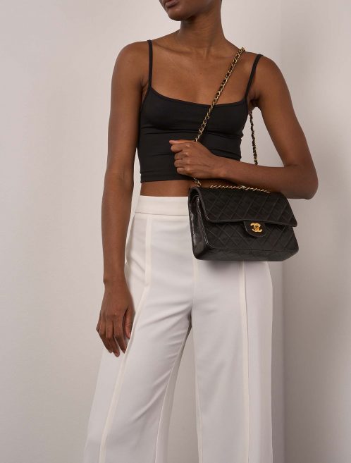 Chanel Timeless Medium Black 1M | Sell your designer bag on Saclab.com