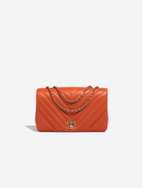 Chanel Timeless Medium Orange Front  | Sell your designer bag on Saclab.com