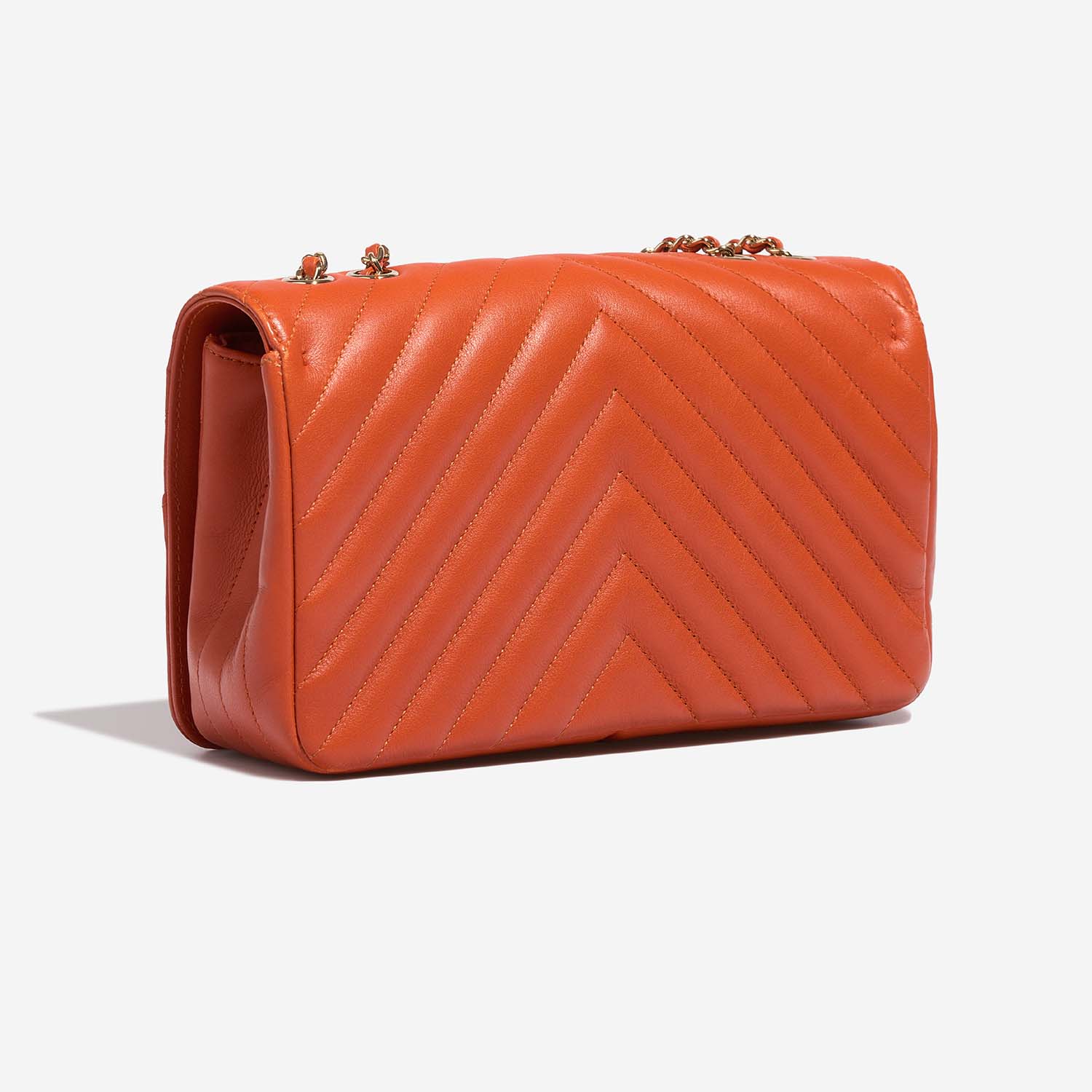Chanel Timeless Medium Orange 7SB S | Sell your designer bag on Saclab.com