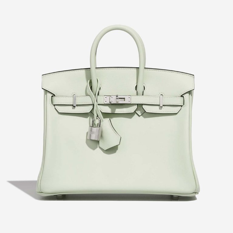 Hermès Birkin 25 VertFizz Front  | Sell your designer bag on Saclab.com