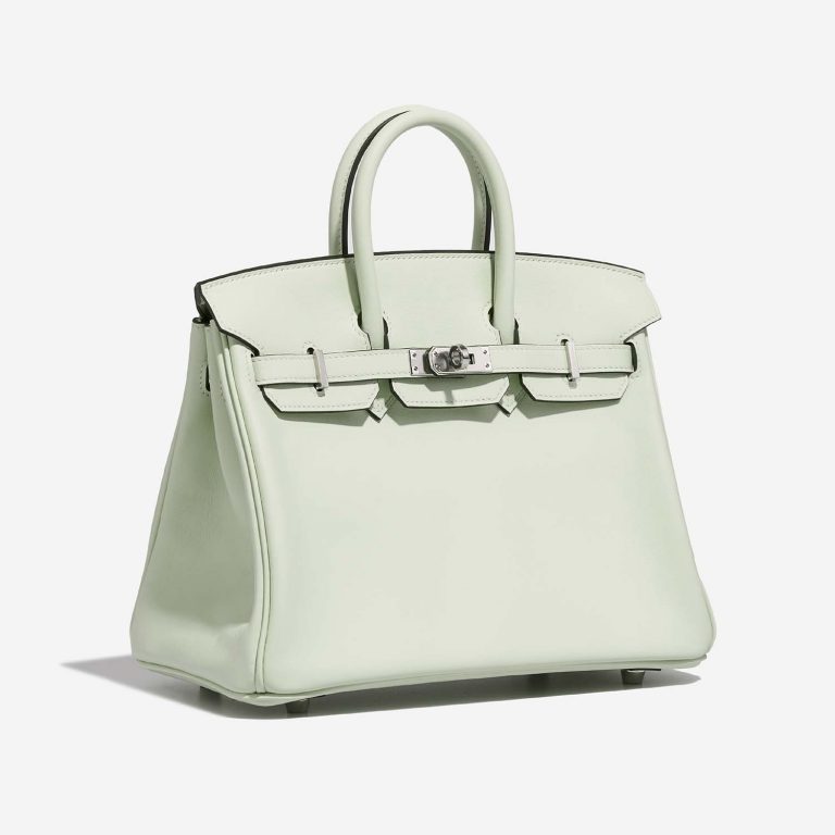 Hermès Birkin 25 VertFizz Side Front  | Sell your designer bag on Saclab.com