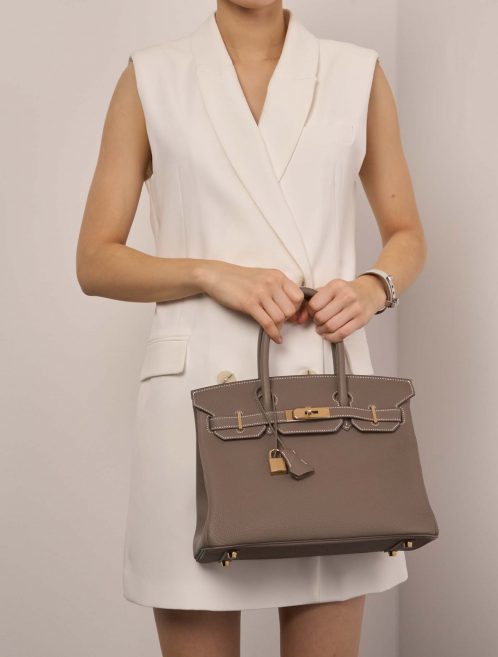 Hermès Birkin 30 Étoupe 1M | Vendez votre sac de créateur sur Saclab.com