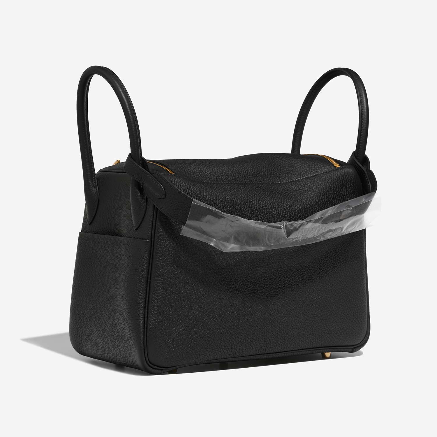 Hermès Lindy 30 Black 7SB S | Sell your designer bag on Saclab.com