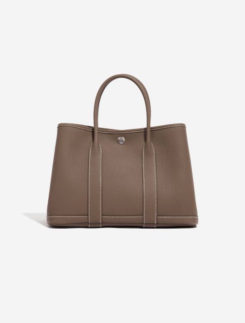Hermès Garden Party 30 Etoupe Front  | Sell your designer bag on Saclab.com