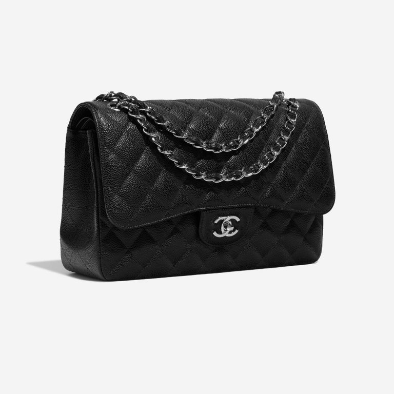 Chanel Timeless Jumbo Black Side Front | Vendez votre sac de créateur sur Saclab.com