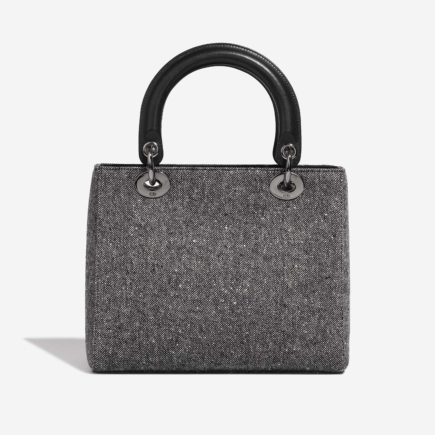 Dior Lady Medium Black-White Back  | Sell your designer bag on Saclab.com