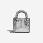 Dior Lady Mini Silver Front  | Sell your designer bag on Saclab.com