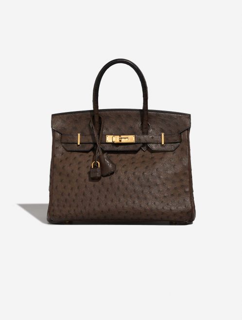 Hermès Birkin 30 Marron Front  | Sell your designer bag on Saclab.com