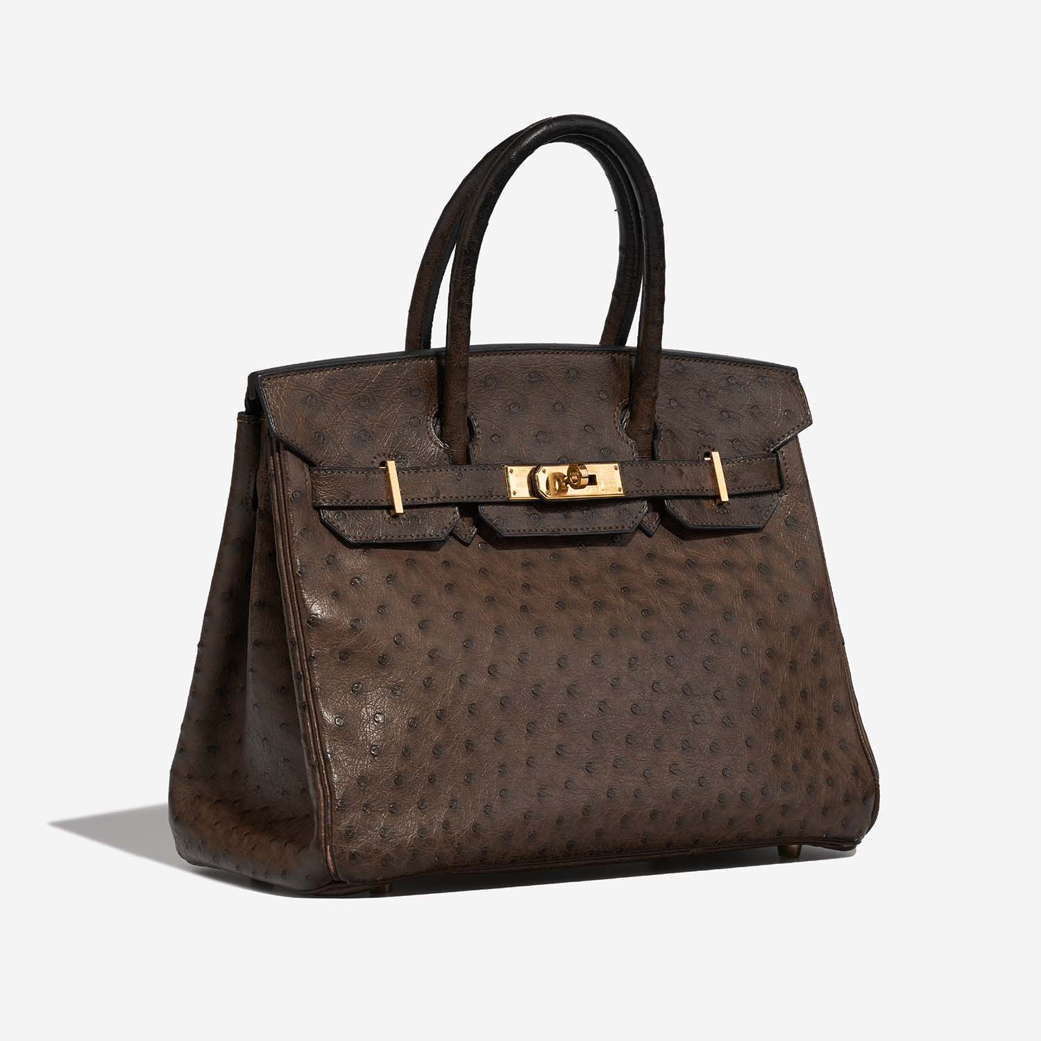 Hermès Birkin 30 Marron Side Front | Verkaufen Sie Ihre Designer-Tasche auf Saclab.com