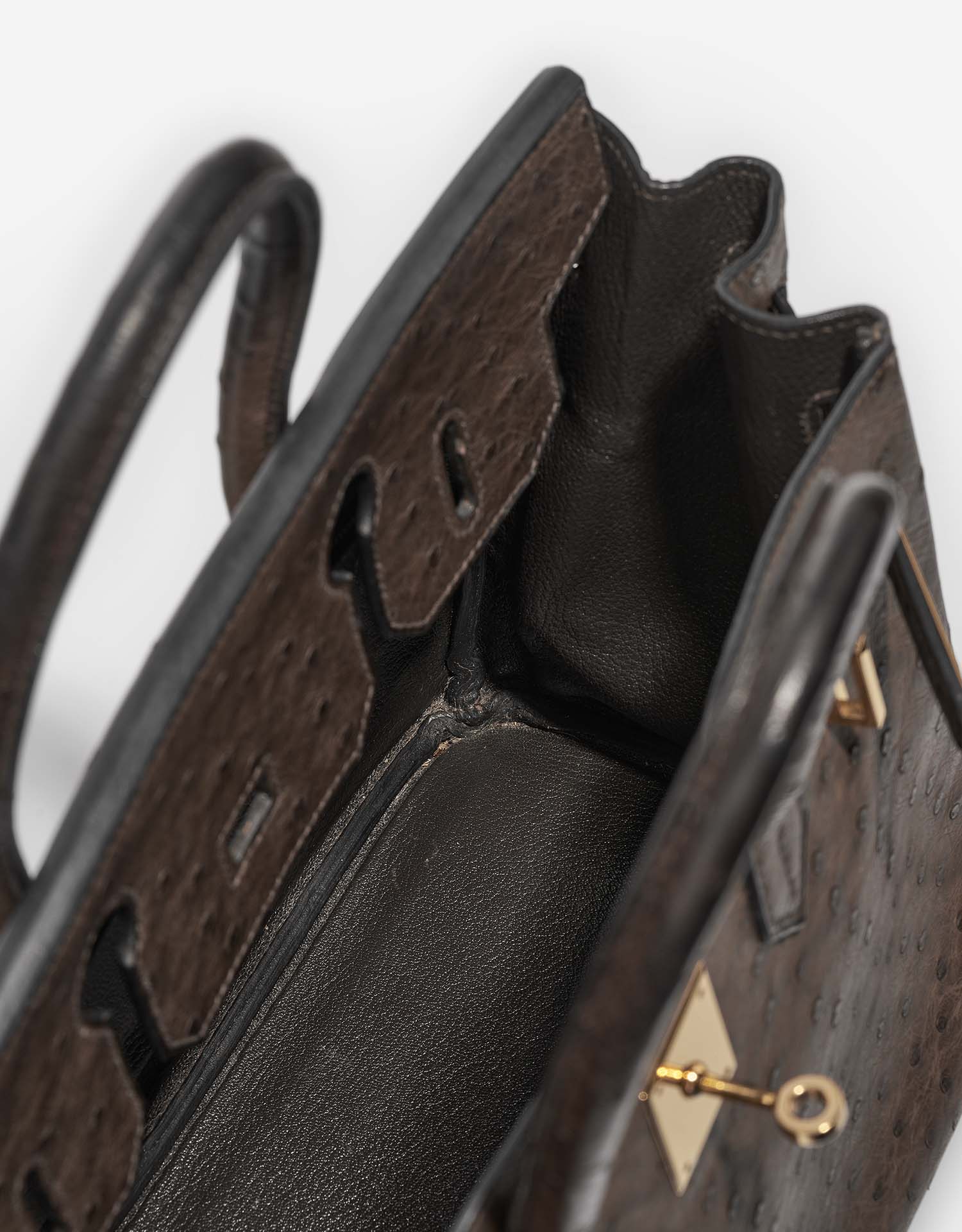 Hermès Birkin 30 Marron Inside  | Sell your designer bag on Saclab.com