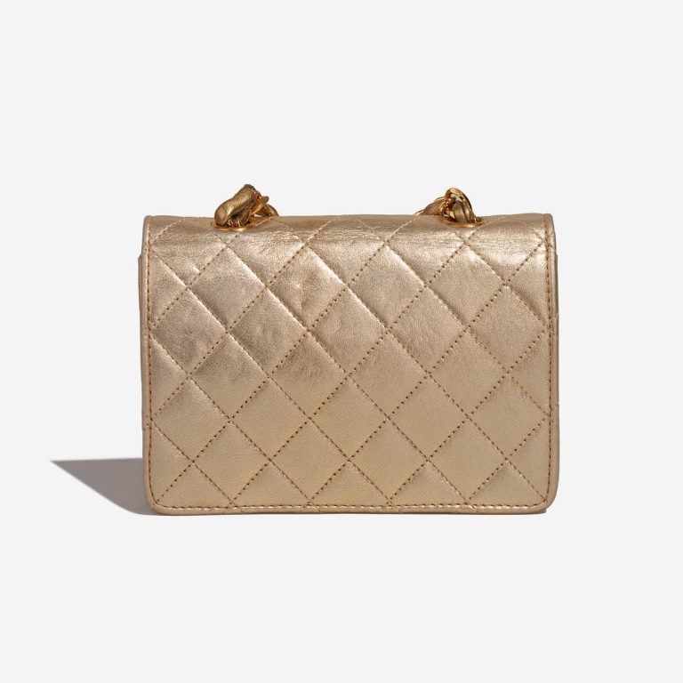 Chanel Timeless ExtraMini Gold Back  | Sell your designer bag on Saclab.com