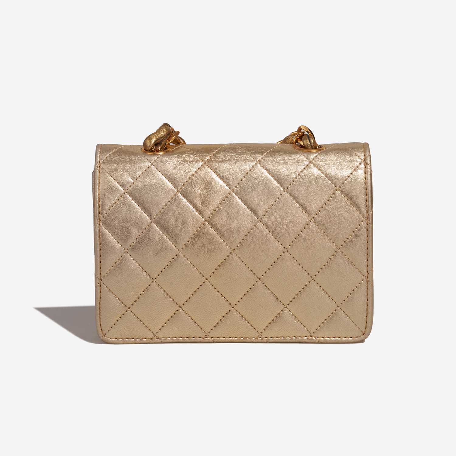 Chanel Timeless ExtraMini Gold Back  | Sell your designer bag on Saclab.com