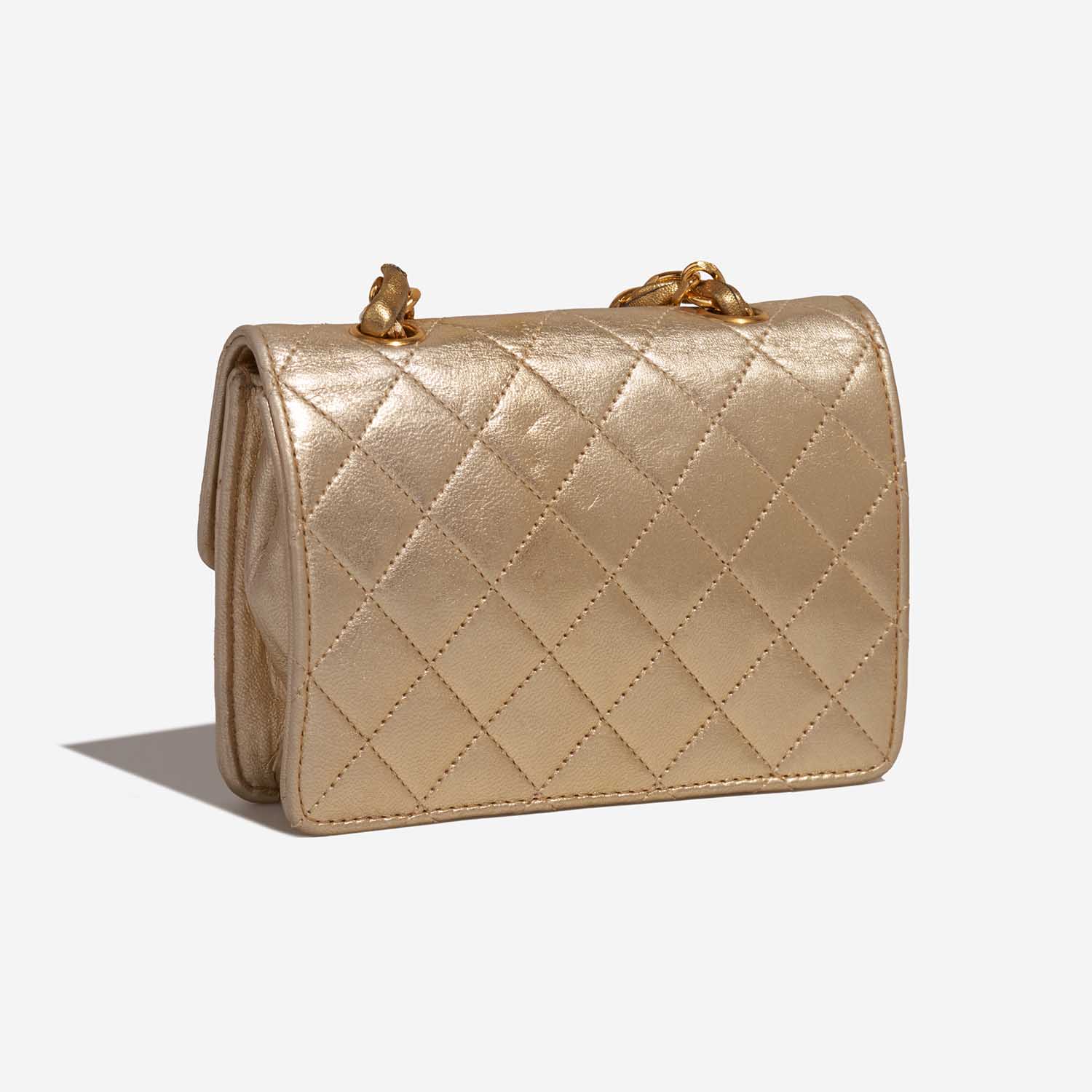 Chanel Timeless ExtraMini Gold 7SB S | Sell your designer bag on Saclab.com