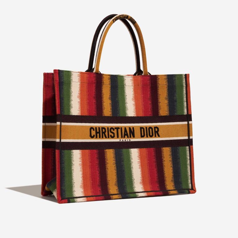 Dior BookTote Medium Multicolour Side Front | Vendez votre sac de créateur sur Saclab.com